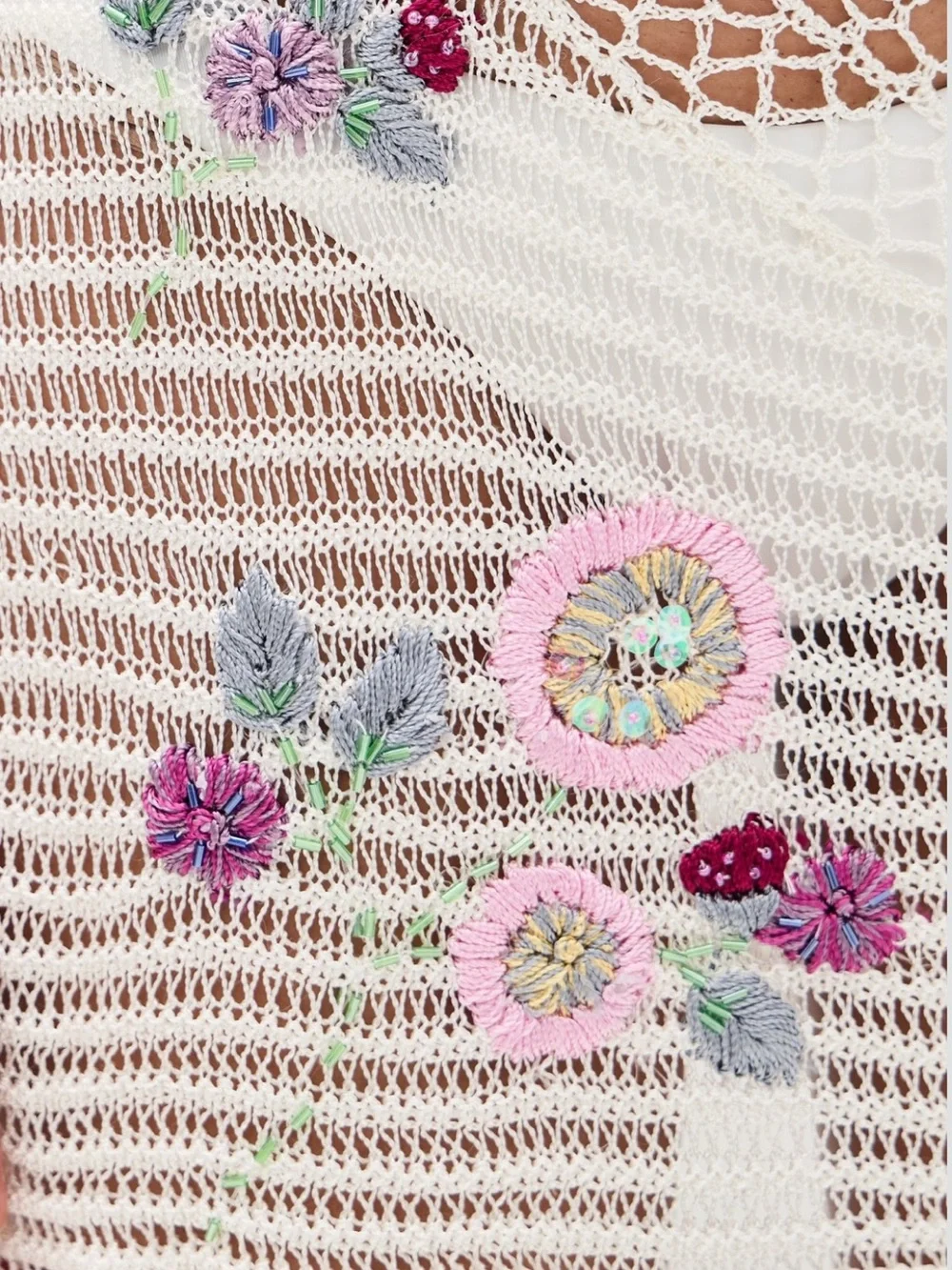 Frankies Bikinis Apollo Crochet Mini Dress